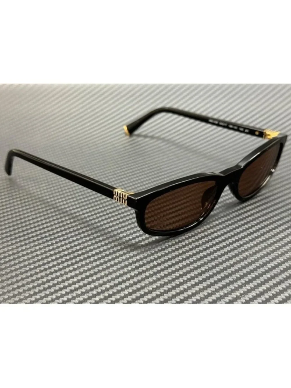 New Miu Miu Women Black Sunglasses 54-17-140